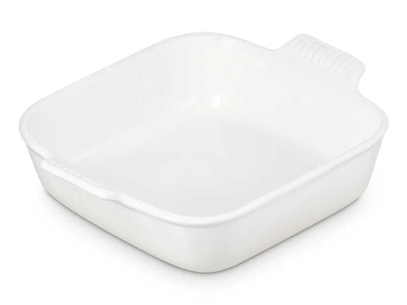 Le Creuset Auflaufform Tradition quadratisch meringue 23cm