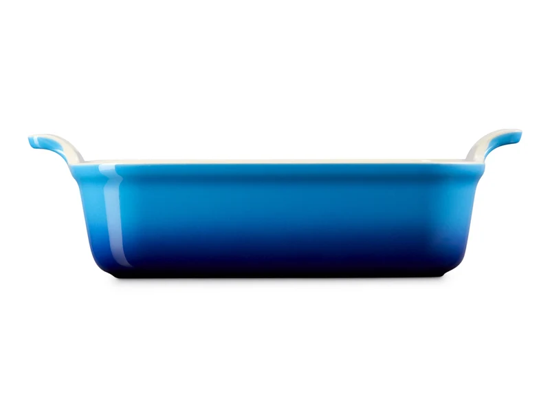 Le Creuset Auflaufform Tradition quadratisch azure 23cm