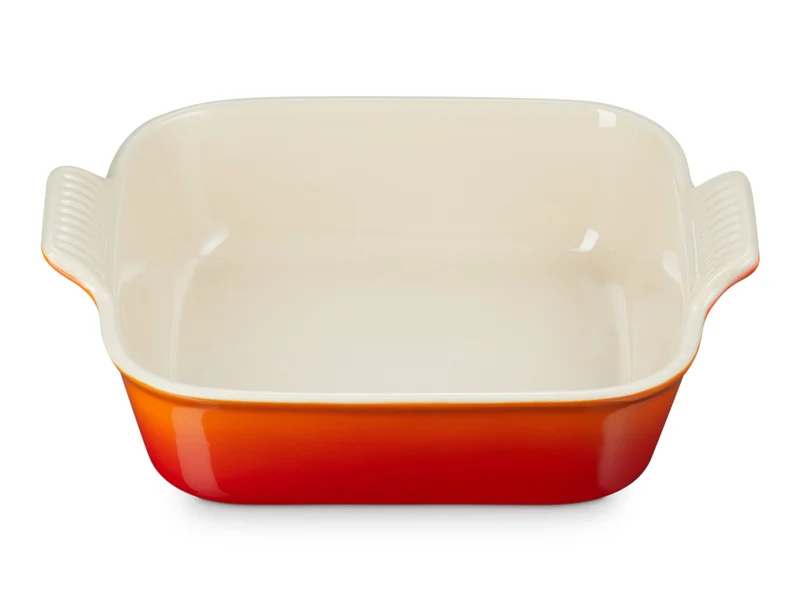 Le Creuset Auflaufform Tradition quadratisch ofenrot 23cm