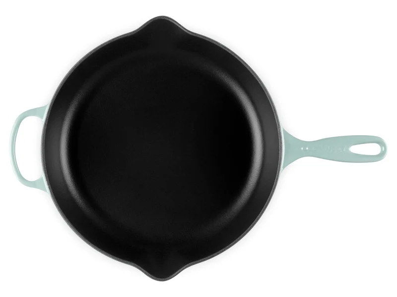 Le Creuset Brat- und Servierpfanne Signature rund sea salt 30cm