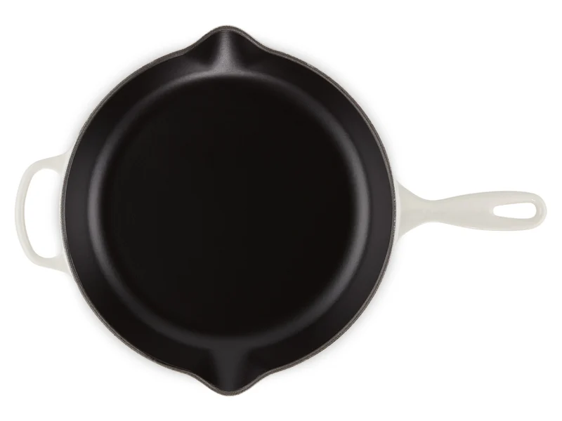 Le Creuset Brat- und Servierpfanne Signature rund meringue 30cm