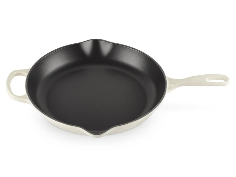 Le Creuset Brat- und Servierpfanne Signature rund meringue 30cm