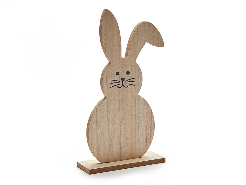 Holzhase 13x27cm