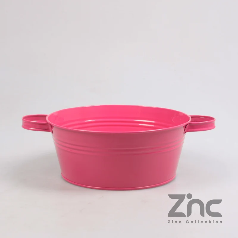 ZINKTEIL 2,5LM/OREN D24,5 H10 B20 CM TELEMAGENTA