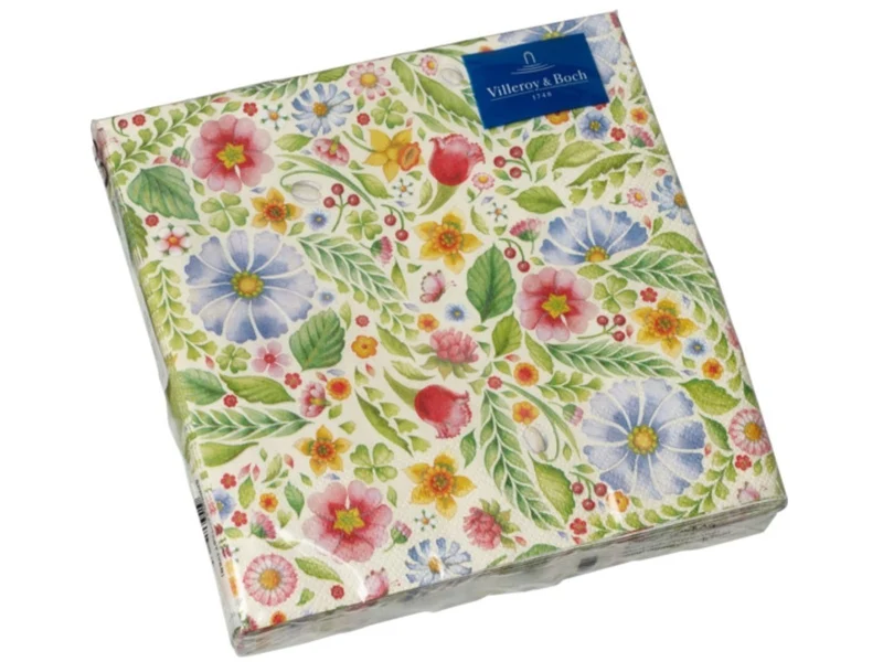 Villeroy & Boch Lunch Serviette Flowers 33 x 33 cm