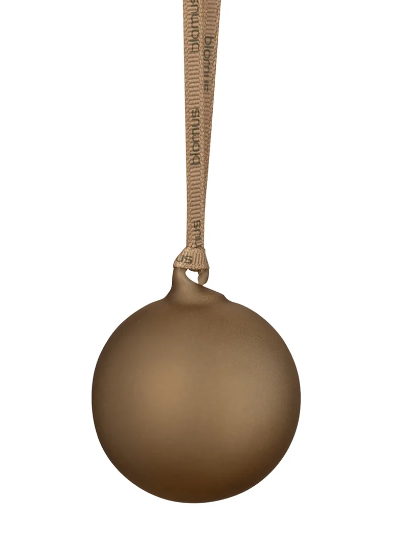Blomus JUHLA Weihnachtsschmuck M coffee 7cm 4tlg