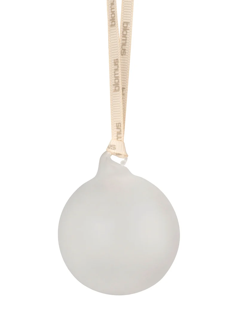 Blomus JUHLA Weihnachtsschmuck M clear 7cm 4tlg