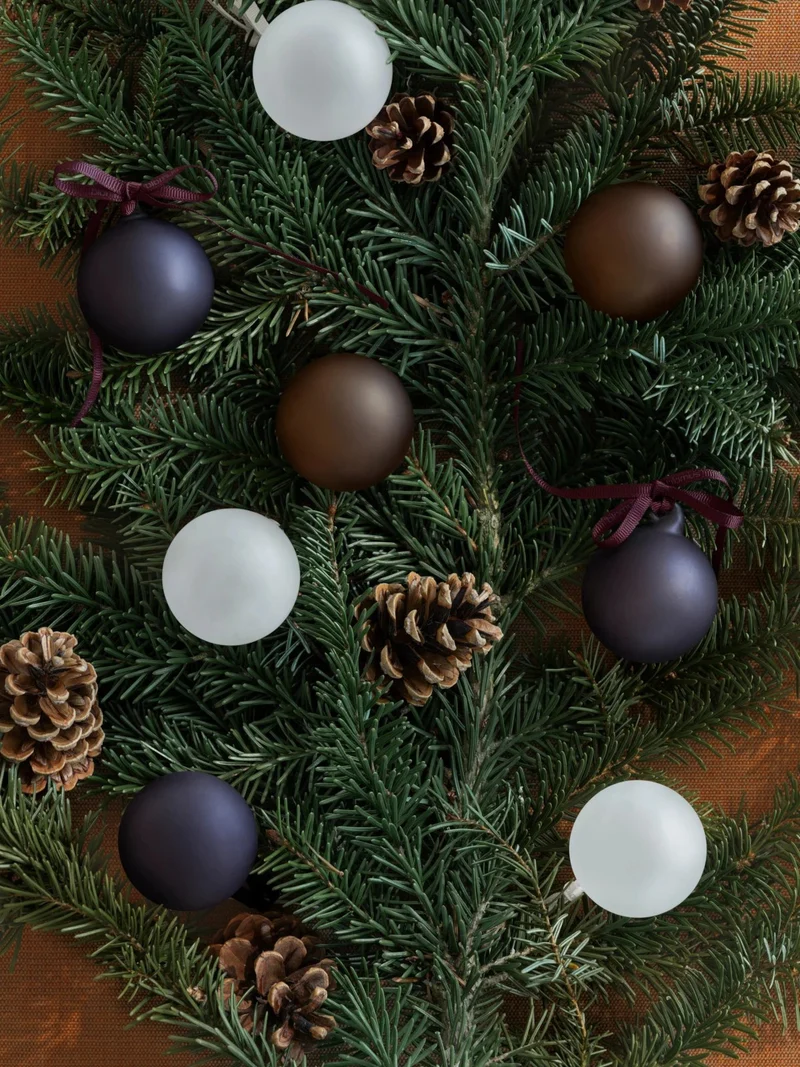 Blomus JUHLA Weihnachtsschmuck M clear 7cm 4tlg