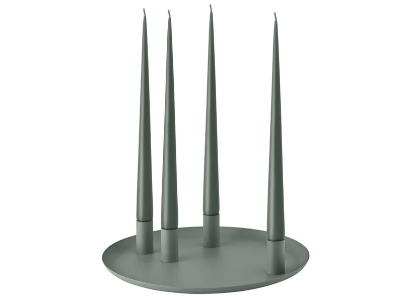 Blomus LOHA Kerzenhalter rund agave green 30cm