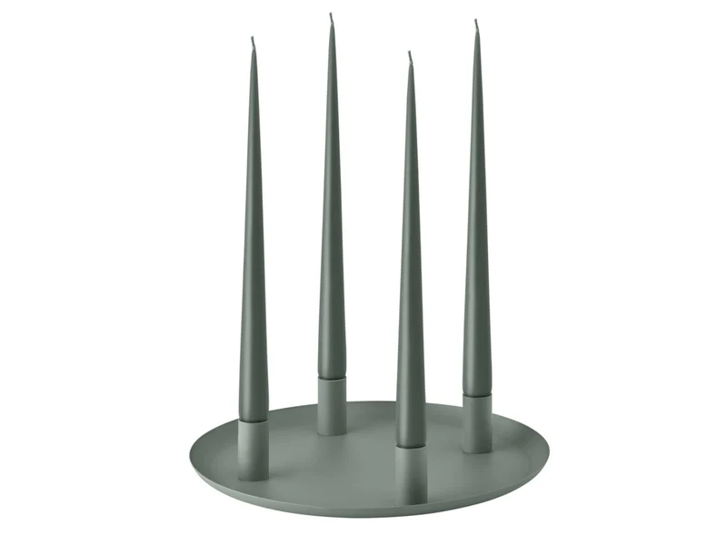 Blomus LOHA Kerzenhalter rund agave green 30cm