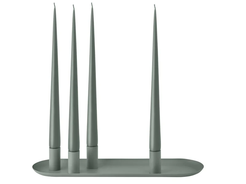 Blomus LOHA Kerzenhalter oval agave green 37cm