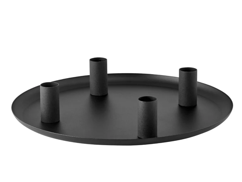 Blomus LOHA Kerzenhalter rund black 30cm
