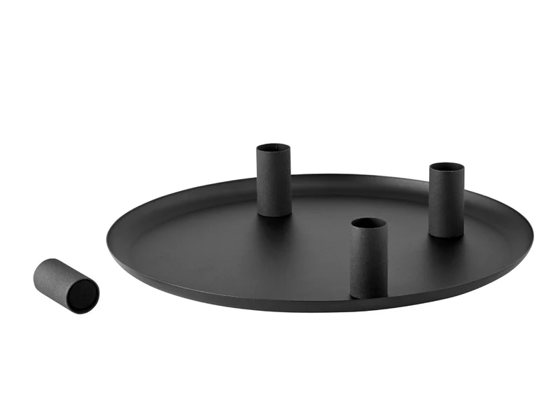 Blomus LOHA Kerzenhalter rund black 30cm