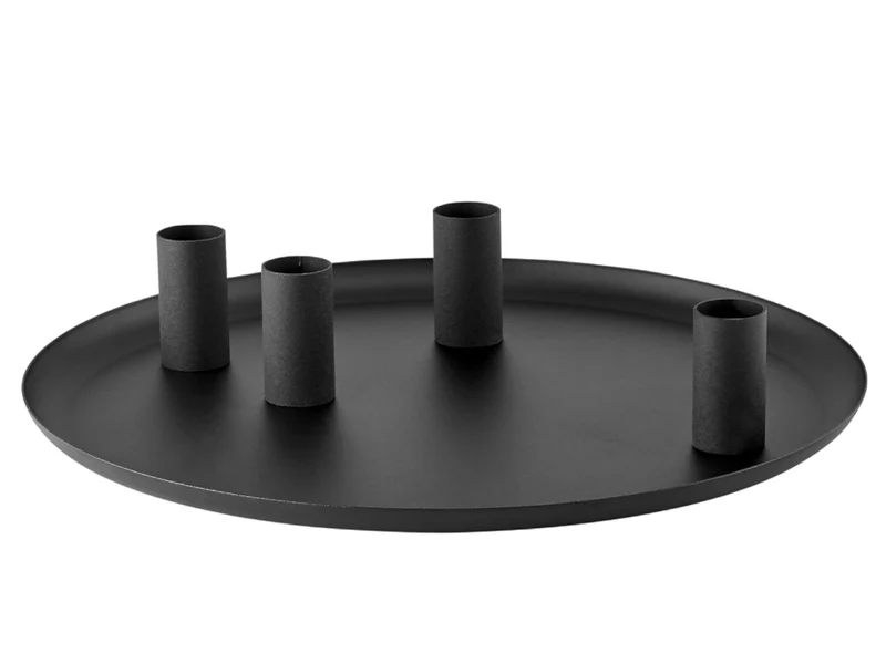 Blomus LOHA Kerzenhalter rund black 30cm