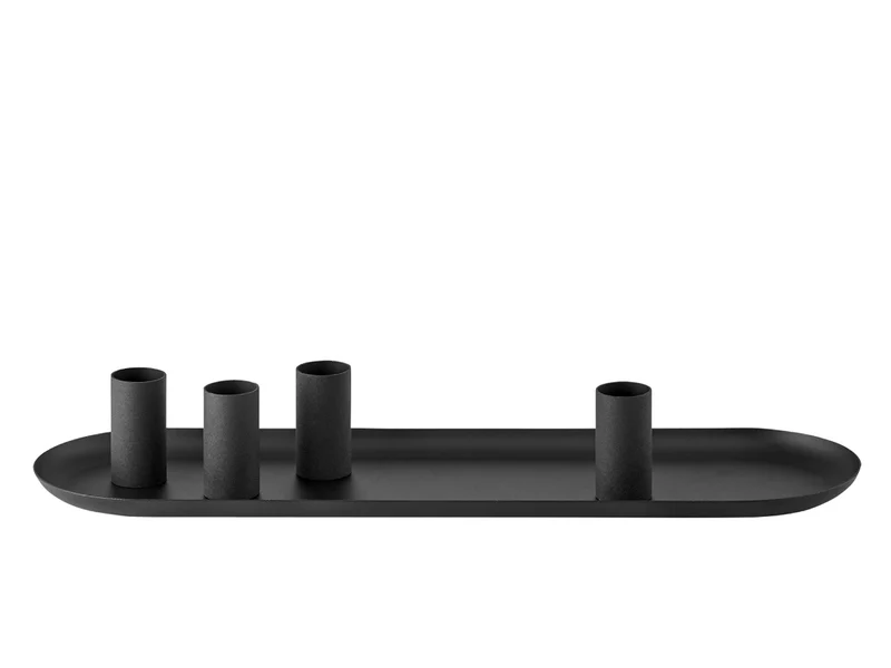 Blomus LOHA Kerzenhalter oval black 37cm