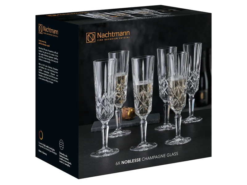 Nachtmann Noblesse Champagnergläser Set 6tlg.