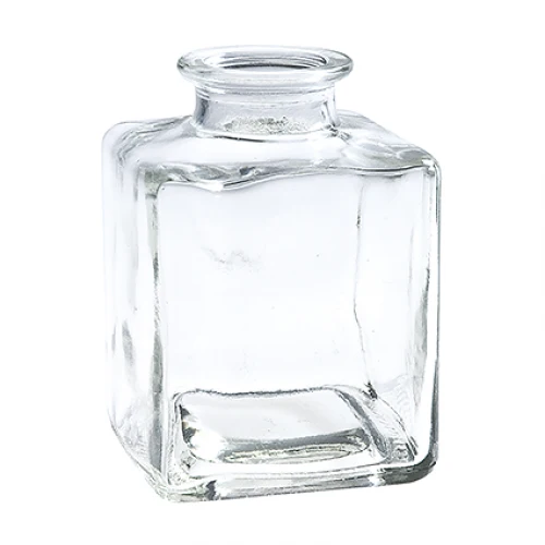 Präzisionsflasche 9x7x7 cm klar