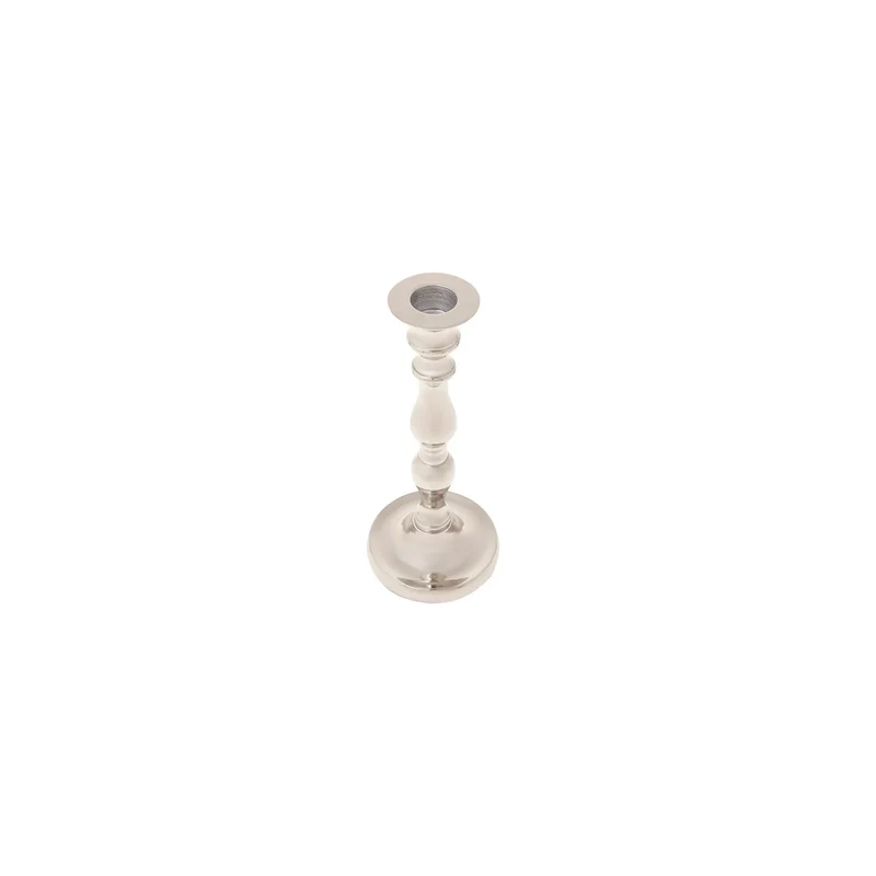 Karaca Lara Kerzenhalter 2-teiliges Set 22,75 cm Silber