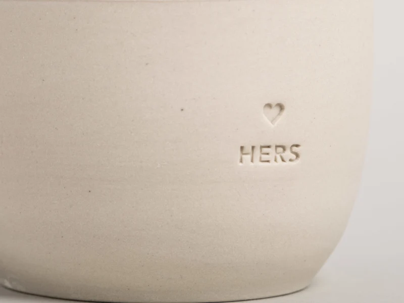 Eulenschnitt Becher Hers beige 0,32l