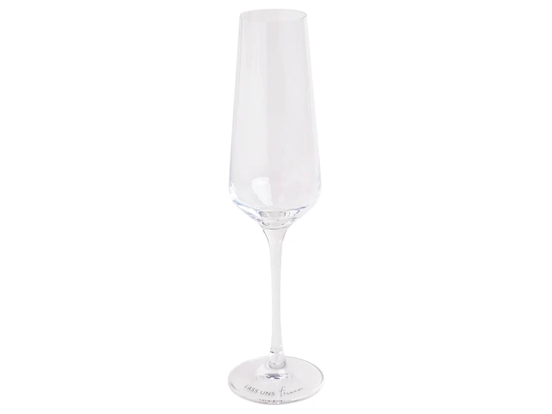Eulenschnitt Sektglas Lass uns feiern klar 2,1l
