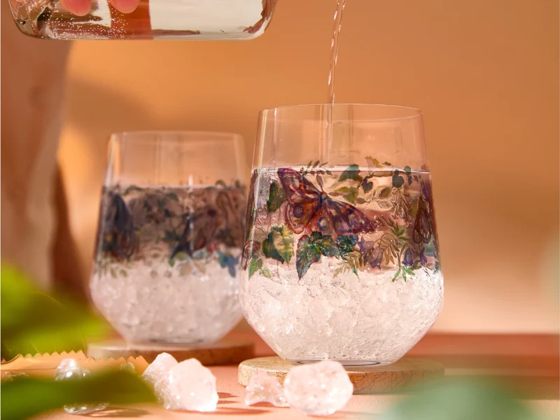 RITZENHOFF Schattenfauna Gin Tumbler 2er Set (C. Mcallister) H25 #7 #8