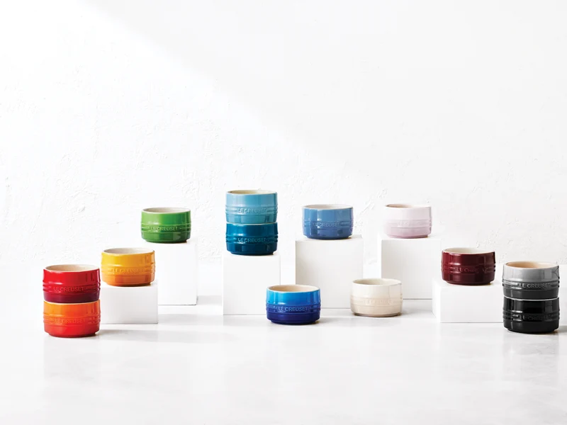 Le Creuset stapelbares Förmchen sea salt 8cm
