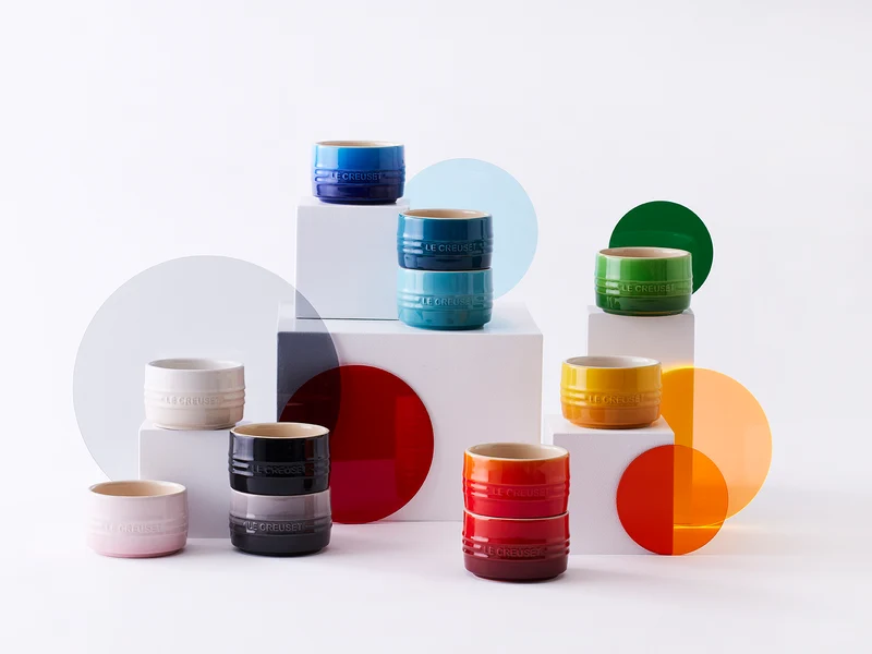 Le Creuset stapelbares Förmchen sea salt 8cm