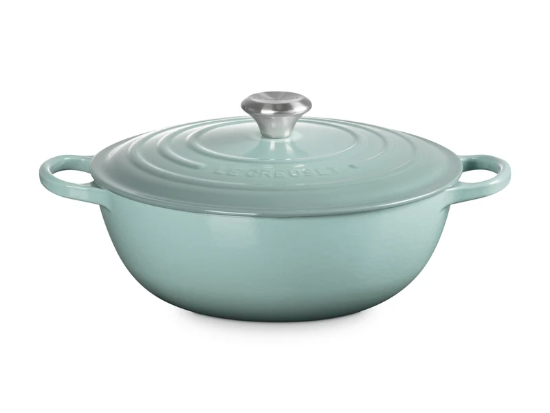 Le Creuset Bräter La Marmite Signature rund sea salt 28cm