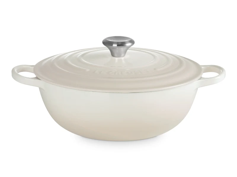 Le Creuset Bräter La Marmite Signature rund meringue 28cm