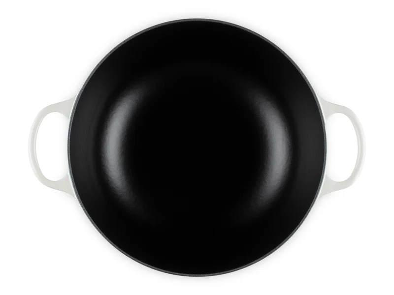 Le Creuset Bräter La Marmite Signature rund meringue 28cm