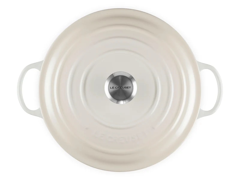 Le Creuset Bräter La Marmite Signature rund meringue 28cm