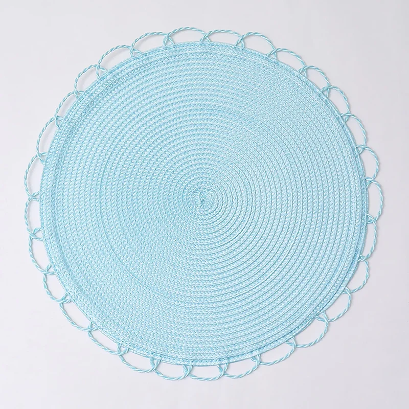 Karaca Sera Woven 2-teiliges amerikanisches Service-Set (Blau)