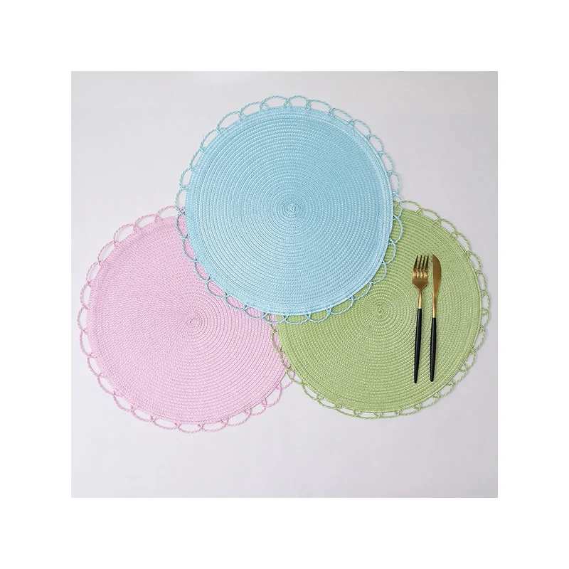 Karaca Sera Woven 2-teiliges amerikanisches Service-Set (Blau)