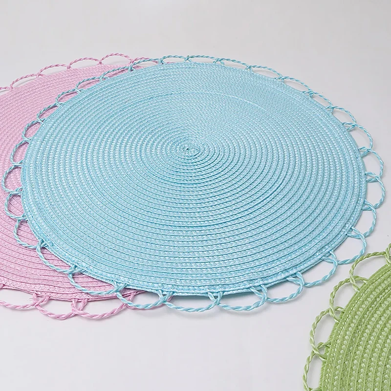 Karaca Sera Woven 2-teiliges amerikanisches Service-Set (Blau)