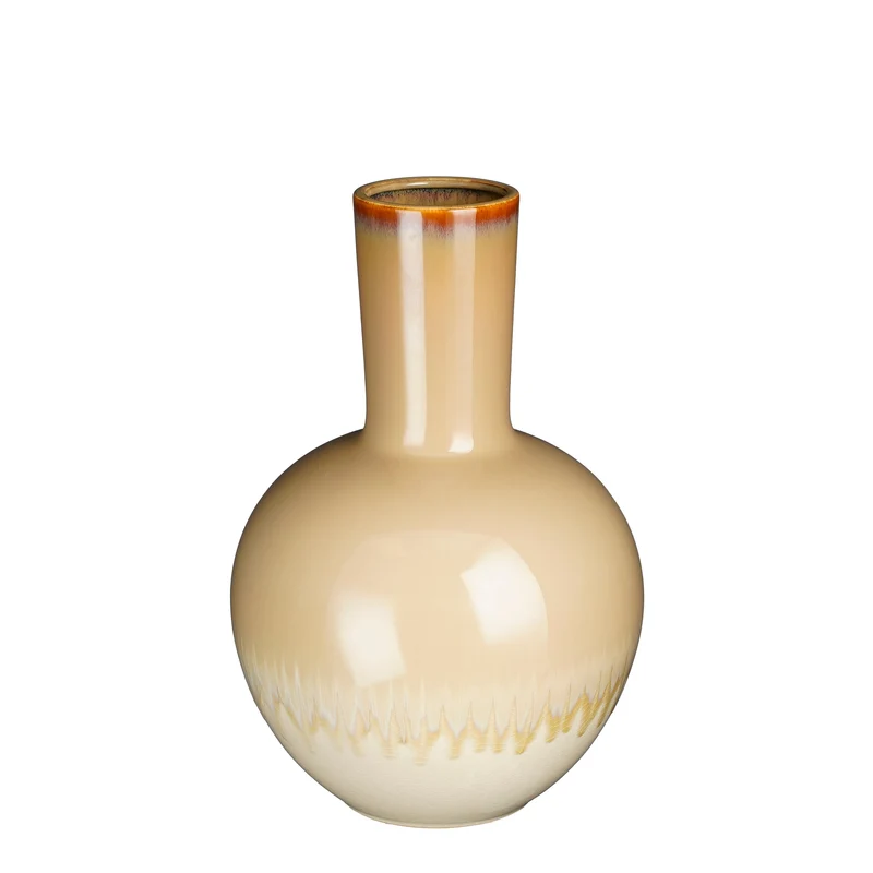 Holm Vase creme - H42 x D27,5 cm