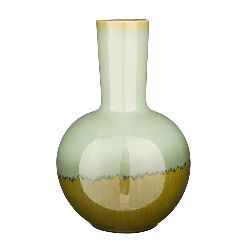 Holm Vase hellgrün - H52 x D34 cm