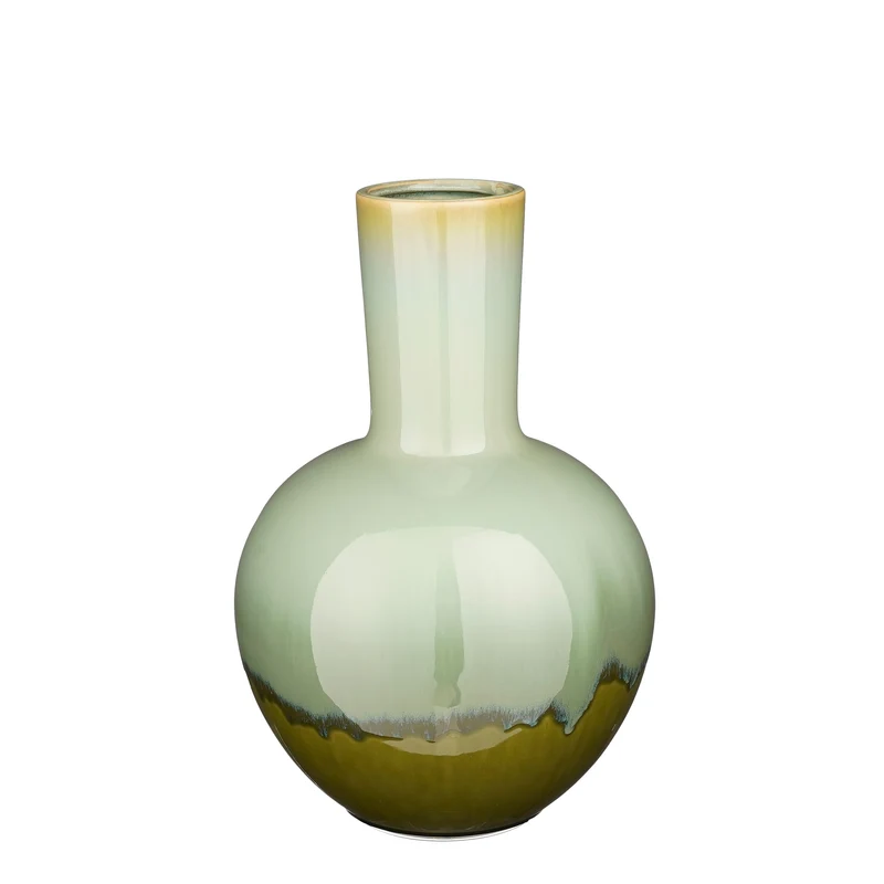 Holm Vase hellgrün - H42 x D27,5 cm