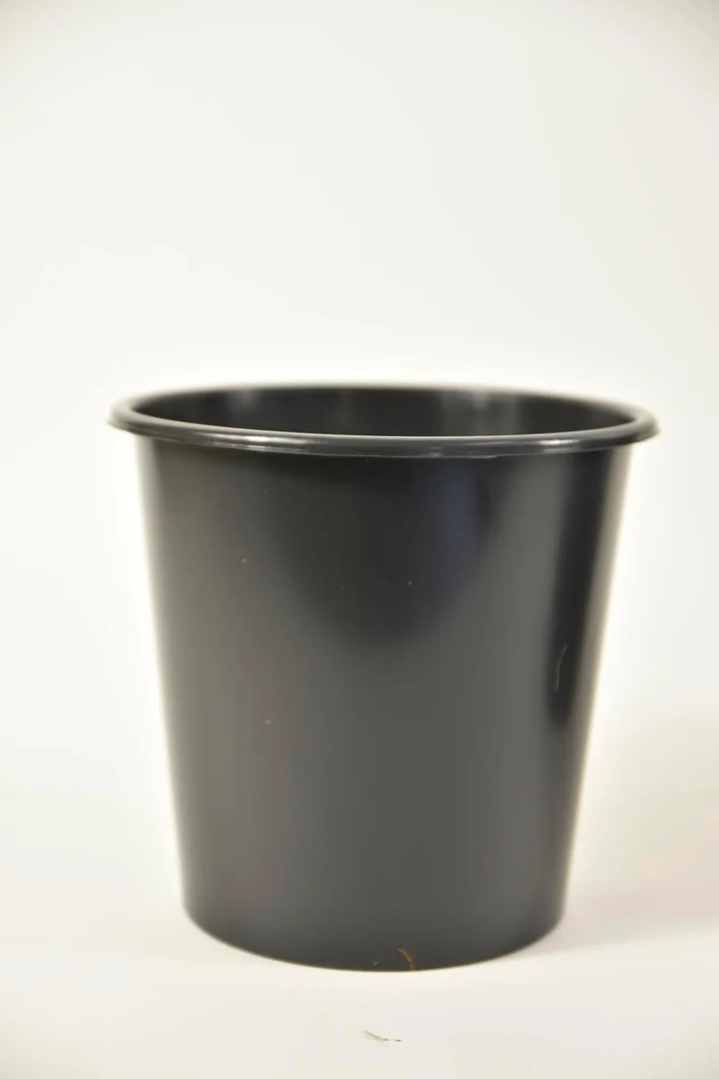 Verwenden Sie Vase Kunststoff grau 2 Liter Ø15x20cm
