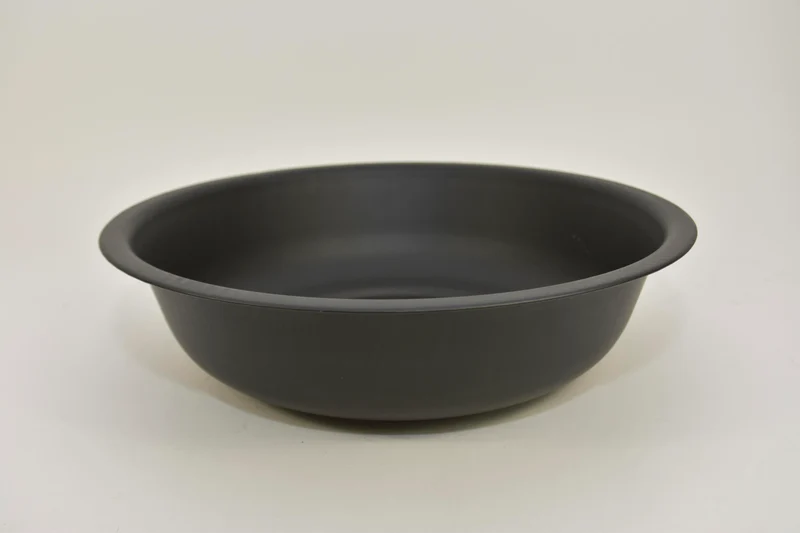 Zinkschale Matzwart D40 H10cm