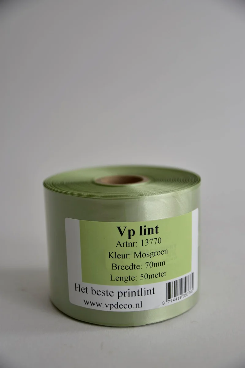 Vp Seide Moosgrün 70mm x 50m