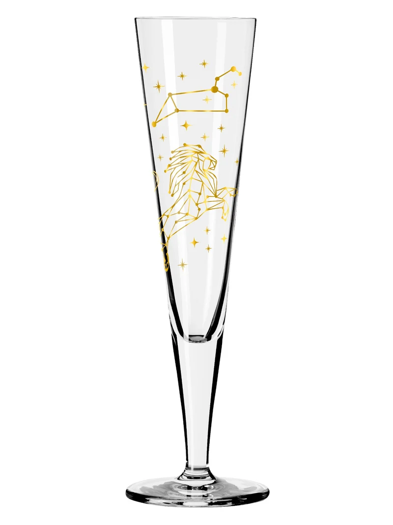 RITZENHOFF Champagnerglas #6 Löwe (Z. Mubaza) H25