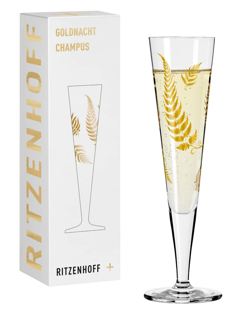 RITZENHOFF Goldnacht Champusglas (Z. Mubaza) #48 F25