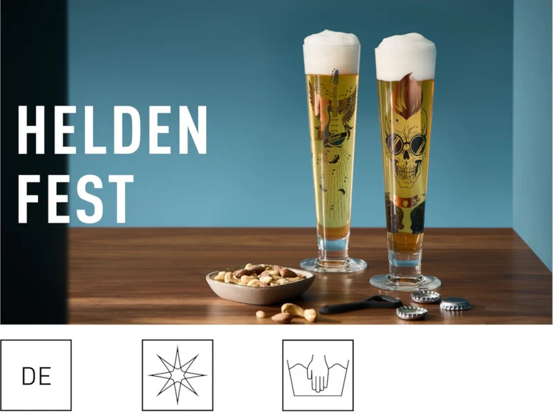 RITZENHOFF Heldenfest Bierglas (E. Sprenger-Pieper) H25 #18