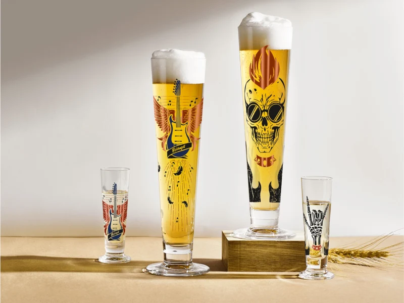 RITZENHOFF Heldenfest Bierglas (A.Behnke) H25 #17