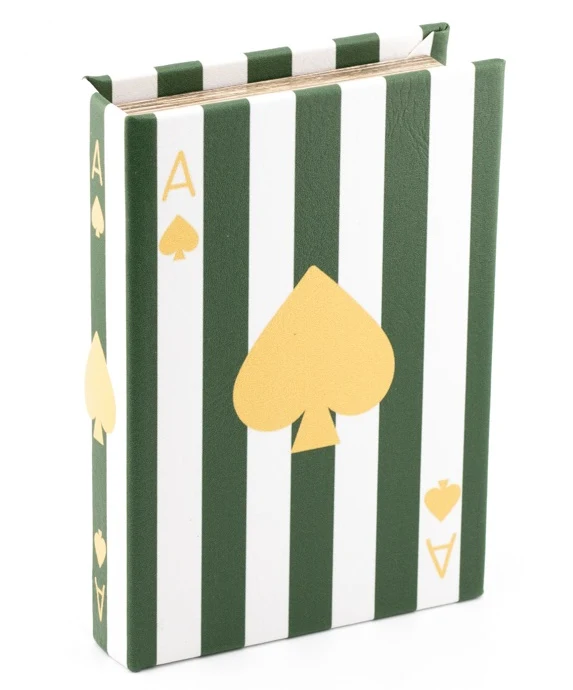 Ace of Spades Couchtisch-Aufbewahrungsbuch 13,5 x 9,5 cm