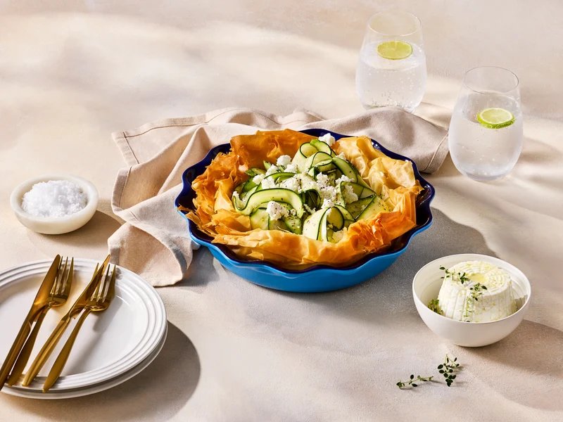 Le Creuset Pie-Form azure 23cm