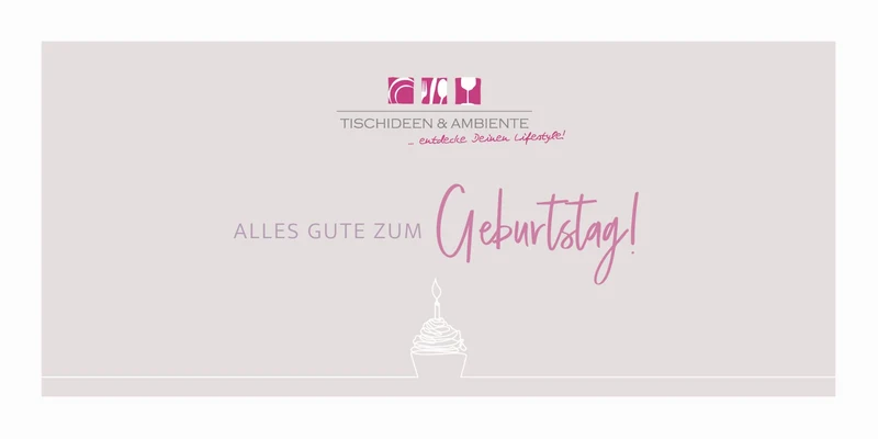 Tischideen & Ambiente Gutschein