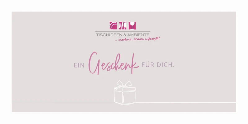 Tischideen & Ambiente Gutschein