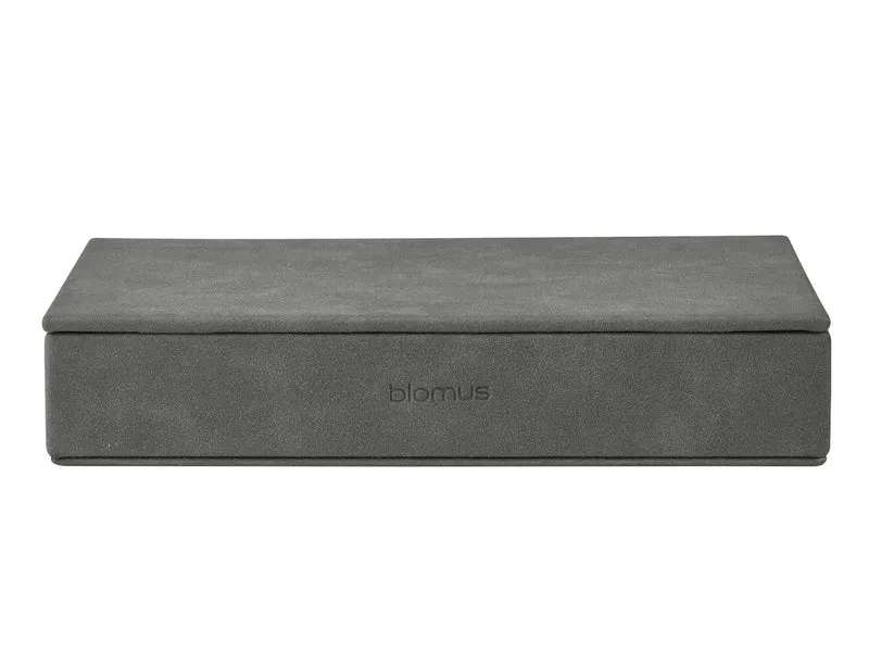 Blomus SAHLA Schmuckaufbewahrungsbox M pewter 22x15x4cm