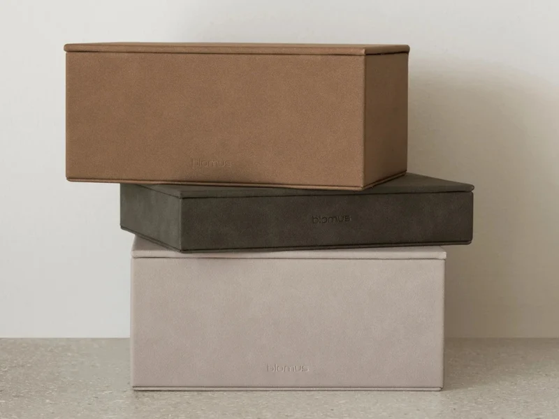 Blomus SAHLA Schmuckaufbewahrungsbox L indian tan 22x15x10cm